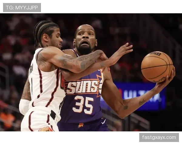 布里奇斯无球穿插拉开空间提升杜兰特单打威胁